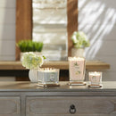 Yankee Candle Elevation Collection with Platform Lid 3-Wick Square Scented Candle, Wax, Shore Breeze, Medium