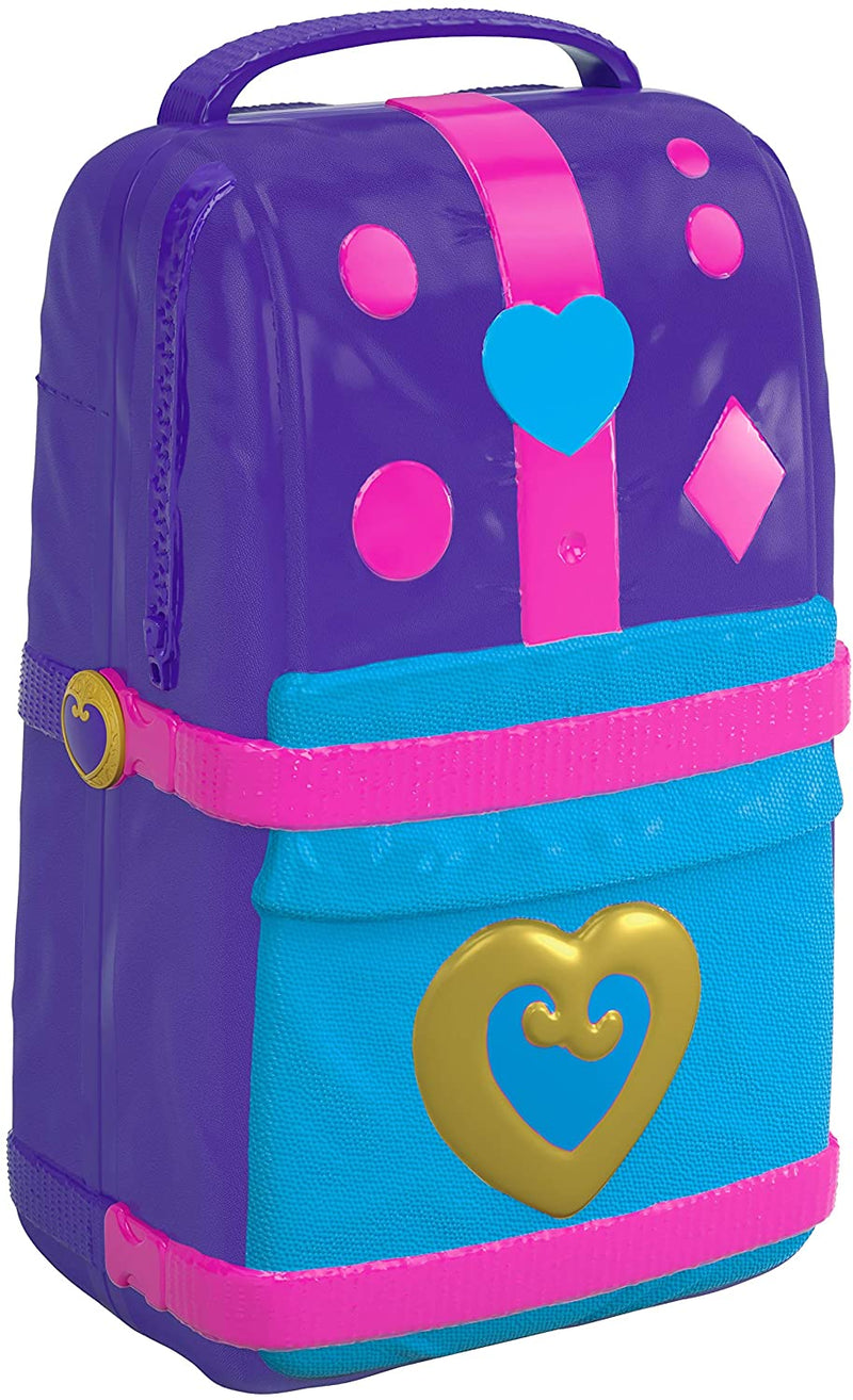 Polly Pocket Hidden Places Beach Vibes Backpack, Multi-Colour