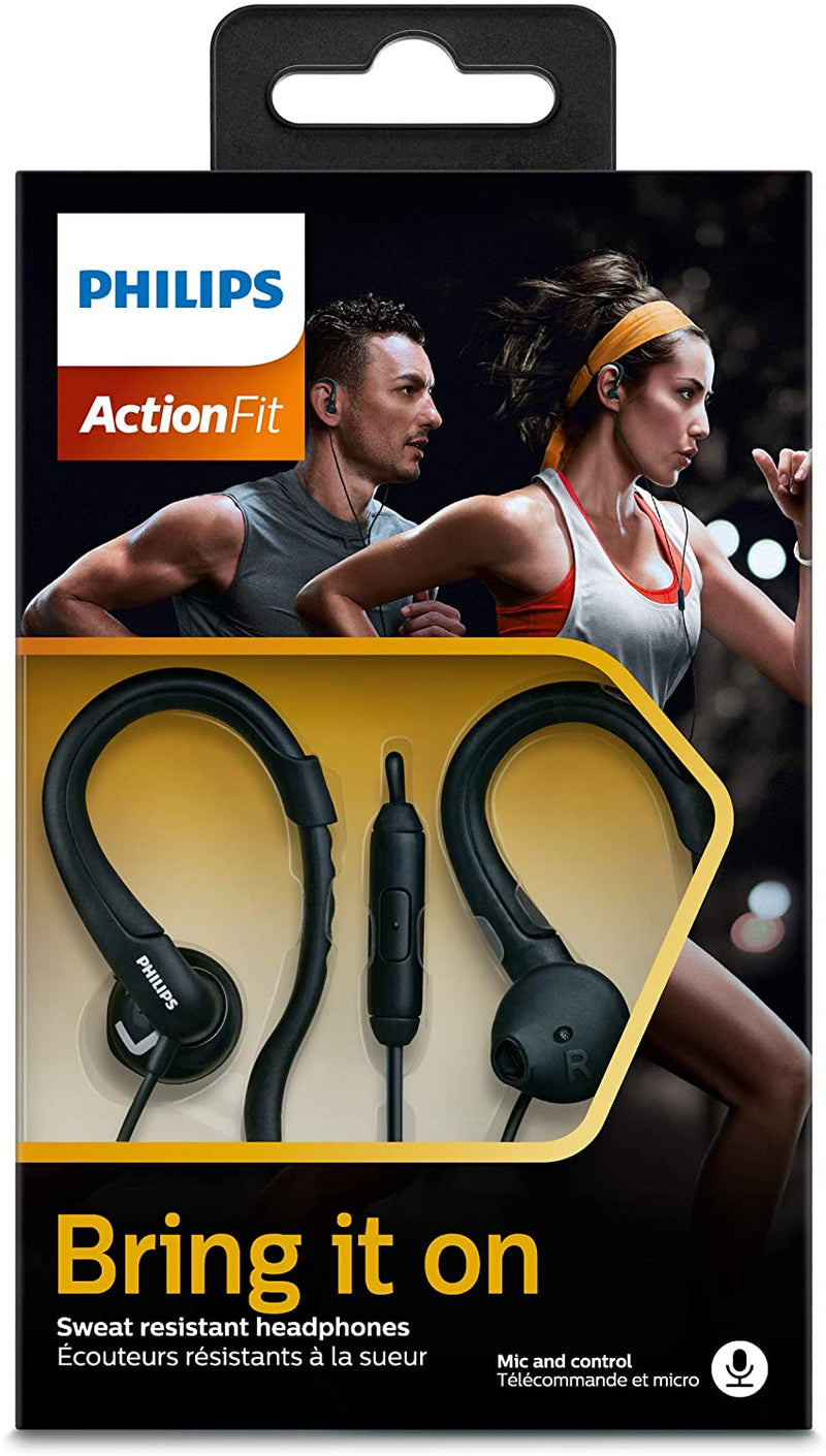 Philips sport headphones SHQ1255TBK/00 in-ear sport headphones