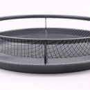 Round Oven Crisper Tray, Non-Stick Air Fry Crisper Basket with Tray, Carbon