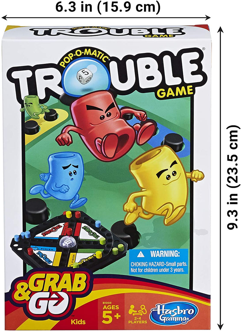 Pop-O-Matic Trouble Grab & Go Game (Travel Size)