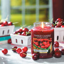 Yankee Candle Scented Candle | Black Cherry Large Jar Candle | Burn Time: Up to 150 Hours