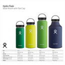 Hydro Flask Mouth 32 oz. Wide Water Bottle, Stainless Steel, Lava