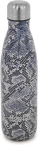 Homiu Water Bottle Print Design Insulated Double Walled Hot or Cold Stainless Steel Vacuum Flask Reusable (Snake 500ml)