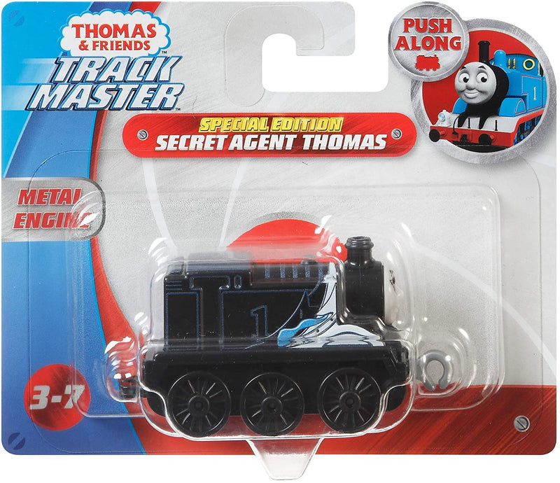 Thomas and Friends TrackMaster Push Along metal Special Edition Secret Agent Thomas train engine