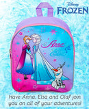 Disney Frozen School Bag for Girl Kids Travel Bag Anna Elsa Olaf Junior Girls Backpack Childrens Luggage Pink Rucksack