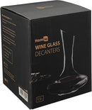 Homiu Wine Decanter 1.5 litres Modern Contemporary Design Aerator Carafe