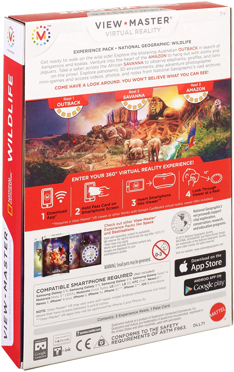 Viewmaster National Geographic Wildlife Experience Pack