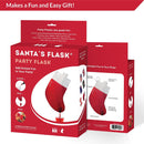 Santa’s Stocking Flask Novelty Party Flask, 2.25 liter. Use for Secret Santa or White Elephant Exchange Holiday Presents. A Favorite at SantaCon
