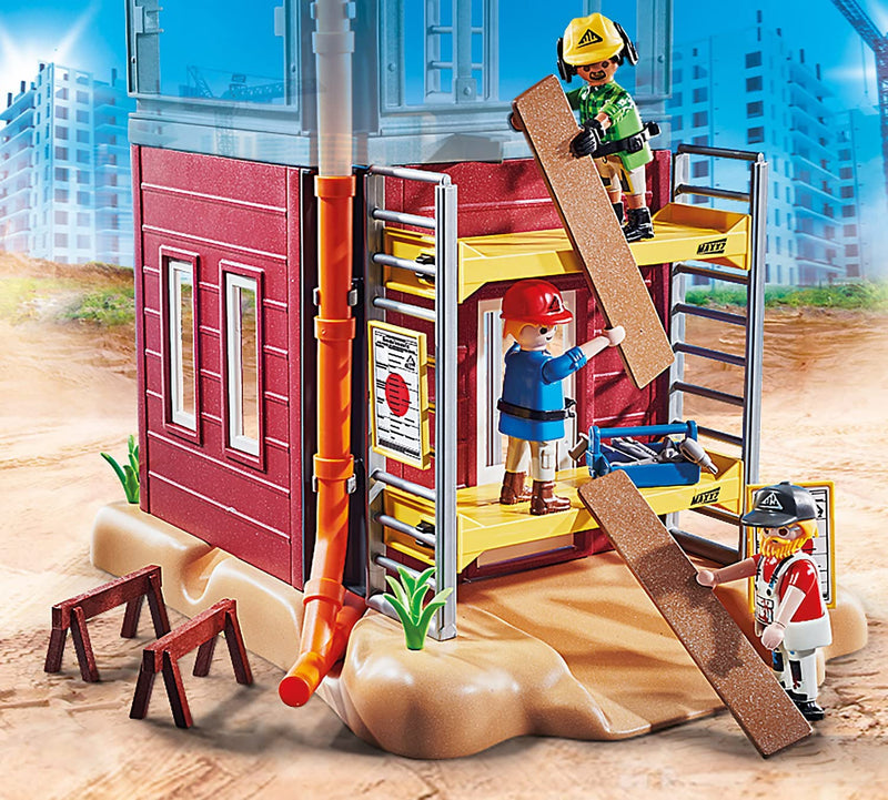 Playmobil 70446 City Action Construction Scaffold, for Children Ages 5+