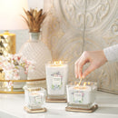 Yankee Candle Square Scented Candle, Passionflower, Large Two Wick