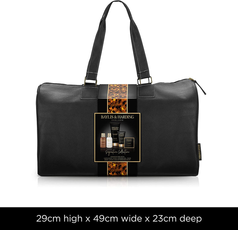 baylis and harding men's travel bag Baylis & Harding Black Pepper & Ginseng Luxury Travel Bag