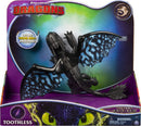 Dreamworks Dragons Toothless Deluxe Dragon with Lights and Attack Sounds, Pop-Open Wings for Kids Aged 4 and Up (Styles Vary)