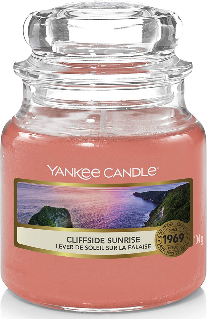 Yankee Candle Candle, Cliffside Sunrise, Classic Small Jar