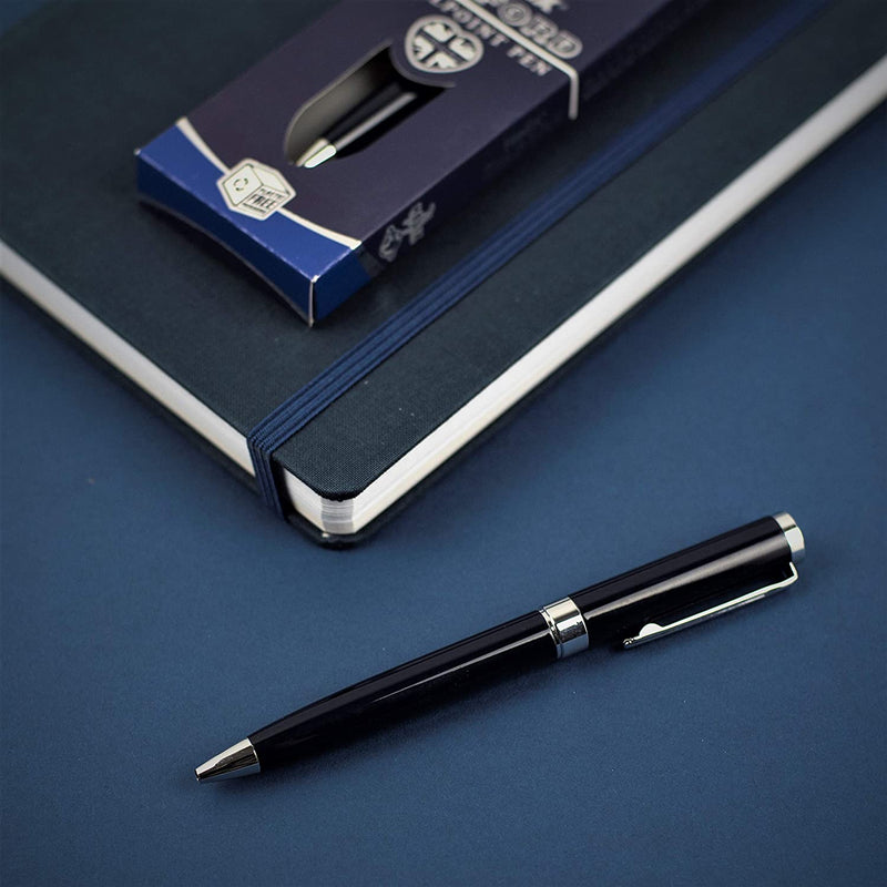Helix Oxford Premium Ballpoint Pen (Blue Ink)