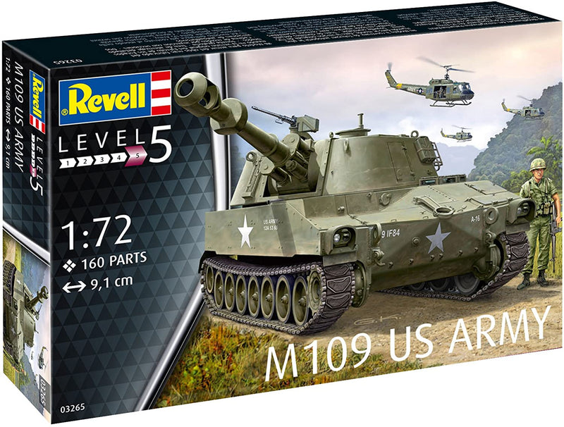 REVELL M109 US ARMY L5 1:72