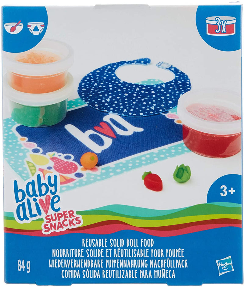 Baby Alive Super Snacks Reusable Solid Doll Food Refill Pack