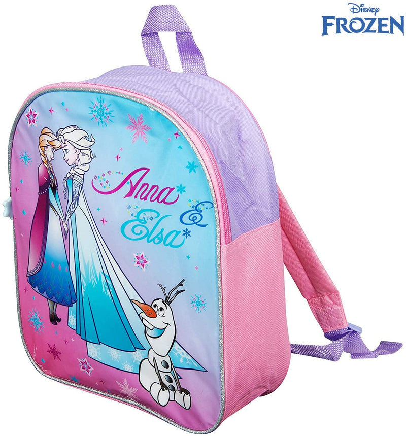 Disney Frozen School Bag for Girl Kids Travel Bag Anna Elsa Olaf Junior Girls Backpack Childrens Luggage Pink Rucksack