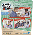 Monopoly Jenga Maker Wooden Blocks Stacking Tower Game Game for Kids Ages 8 and Up, Game for 2-6 Players, Multicolor