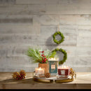 YANKEE CANDLE Medium Square Candle Holiday Pomegranate