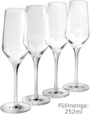 Fontignac, Champagne glass flute 4 pcs 252ml