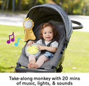 Fisher-Price Snugamonkey Go Bananas Gym Monkey-Themed Infant Playmat