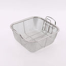 4 in 1 Non Stick Pot, Deep Multi-Use Pan with Fry Basket, Steamer Insert, Tempered Glass Lid