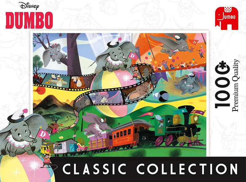 Jumbo, Disney Classic Collection - Dumbo, Jigsaw Puzzles for Adults, 1000 Piece