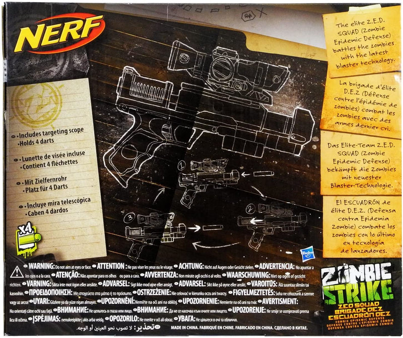 Nerf Zombie strike Clear Shot Blaster