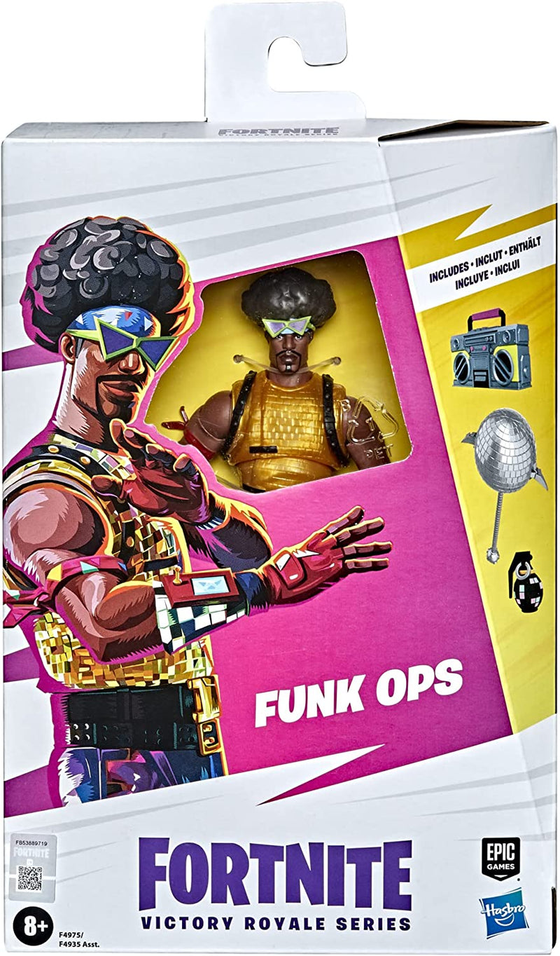 Hasbro Fortnite Victory Royale Series Funk Ops Collectible Action Figure with Accessories