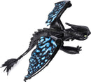 Dreamworks Dragons Toothless Deluxe Dragon with Lights and Attack Sounds, Pop-Open Wings for Kids Aged 4 and Up (Styles Vary)