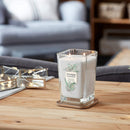 Yankee Candle Elevation Collection with Platform Lid  Arctic Frost Scented Candle, Large 2-Wick,