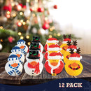 Christmas Holiday Rubber Ducky - 12 Count by Fun Express