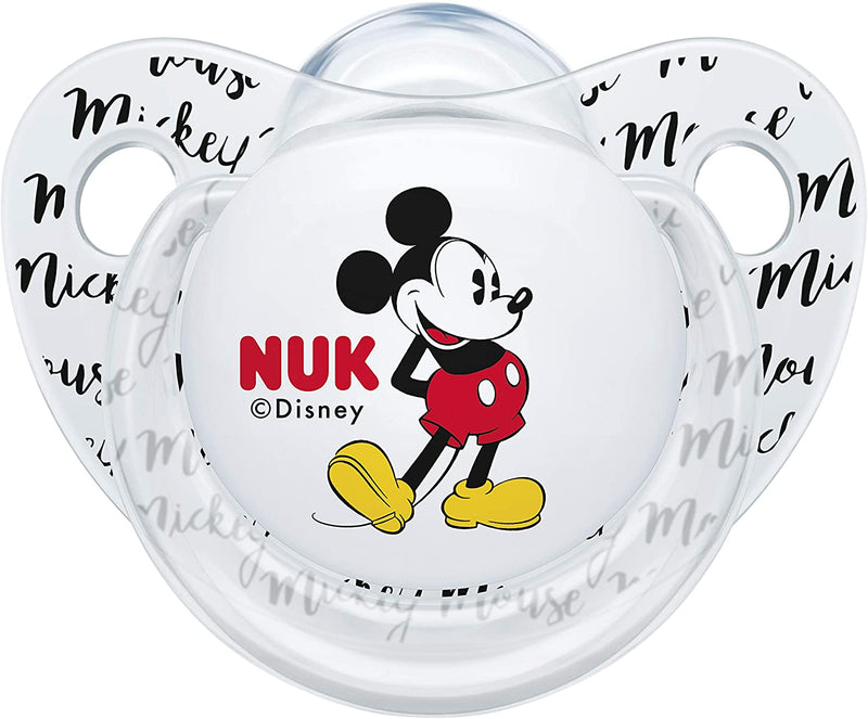 NUK Disney Baby Dummies |6-18 Months | Silicone Soothers