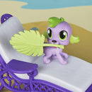 MY LITTLE PONY Equestrian girls Rarity Relaxing Beach Lounge Set includes beach-themed accessories