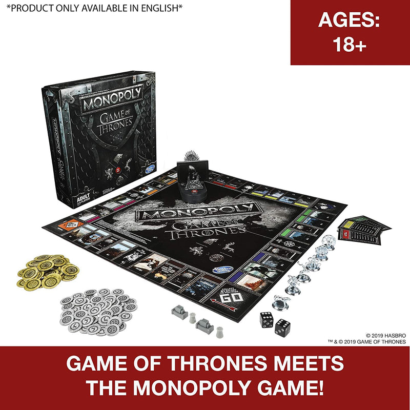 Hasbro Monopoly - Game of Thrones- Winterfell Castle, Westeros