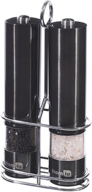 Homiu Salt and Pepper Mill One Touch Electronic Set