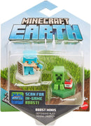 MINECRAFT EARTH BOOST MINIS DEFENDING ALEX & MINING CREEPER Mini Figures 2-Pack
