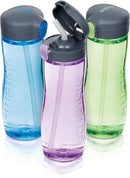 Sistema Quick Flip Tritan Bottle, Assorted Colours (also Colours that are not showing in the images), 800 ml