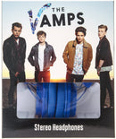 The Vamps Official Merchandise Stereo Headphones Potable Audio Sounds Blue Band