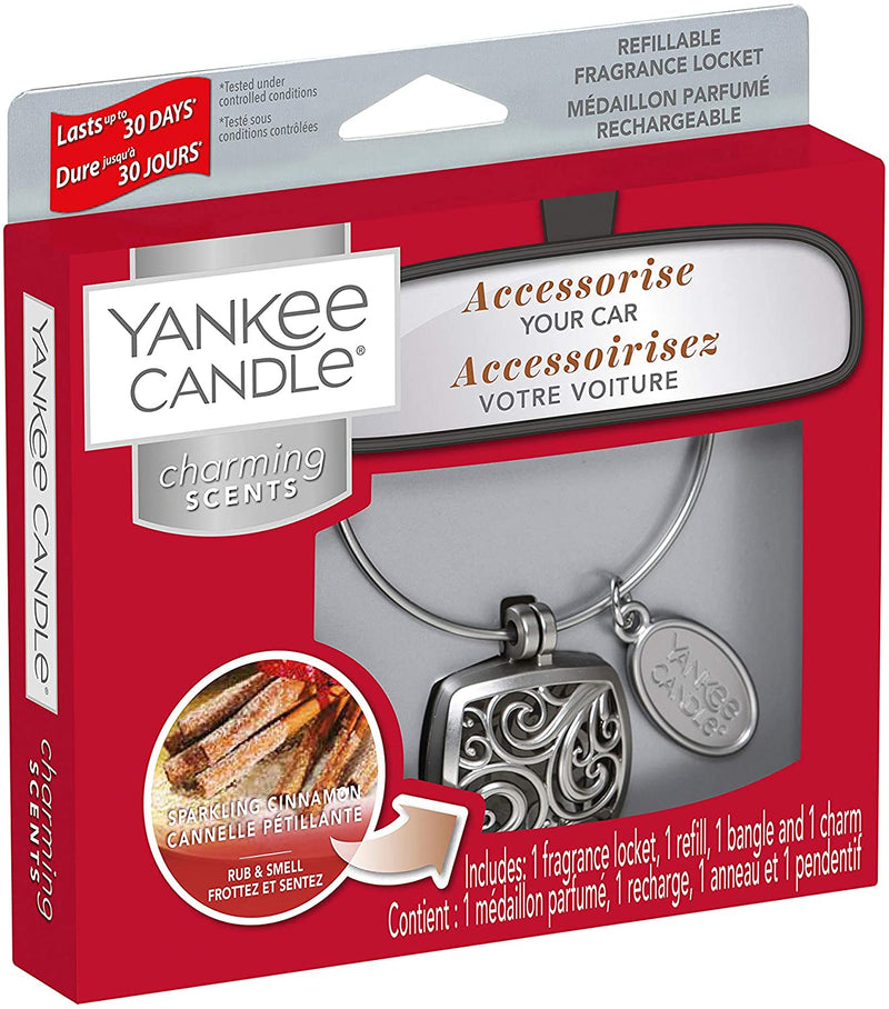 Yankee Candle Charming Scents Starter Kit, Square Cinnamon