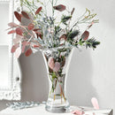 Krosno Tall Glass Vase for Flowers | 270 mm High | Wave Collection