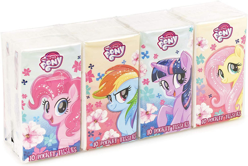 My Little Pony Pocket Tissue Travel Packs 24 Sets of 8 Pack