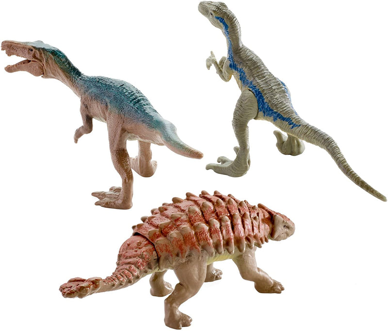 Mattel Kids Dinosaur & Prehistoric Figures 3 pack