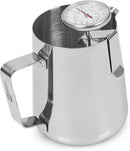 Homiu Milk Jug Pitcher Thermometer Stainless Steel Perfect Making Coffee Frothed