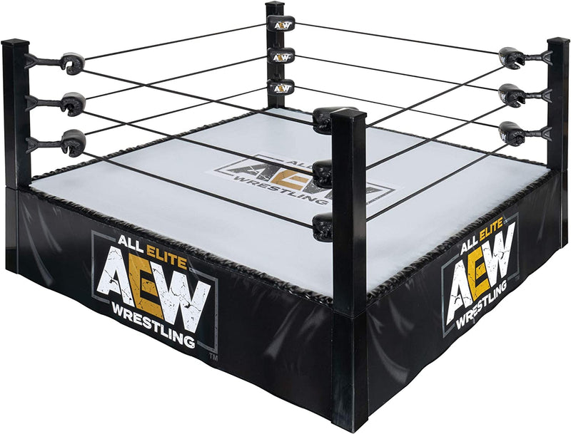 AEW AEW0065 Unrivaled Collection Authentic Action, Flexible Tension Ring Ropes, Multi, Multicolor