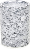 Homiu Natural Marble Tool Crock Utensil Holder and wine ice bucket