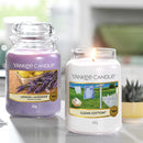 Yankee Candle Scented Candle | Clean Cotton Large Jar Candle | Burn Time: Up to 150 Hours