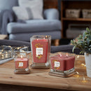 Yankee Candle Elevation Collection with Platform Lid Cinnamon Bark & Cumin Scented Candle, Large 2-Wick