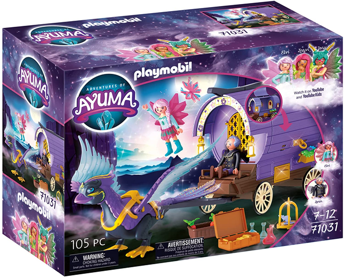 Playmobil 71031 Adventures of Ayuma Fairy Carriage with Phoenix Incl